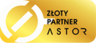 Logo Złoty Partner Astor